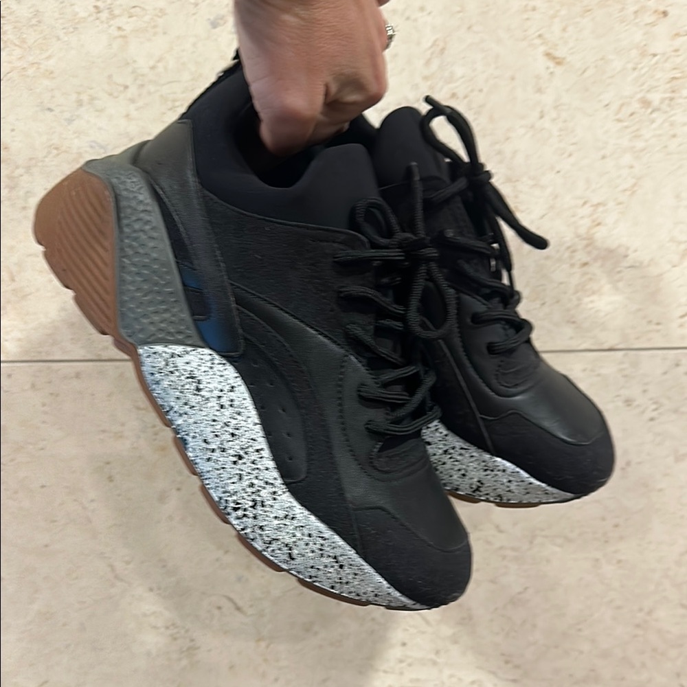 Stella McCartney Black and White Sneakers
